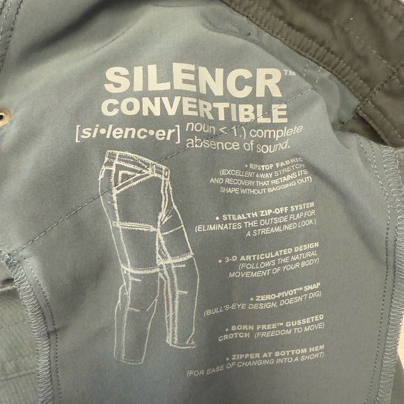 Kuhl Men’s 36X30 Silencr Convertible Zip Off Hiking Pants Outdoors Quick Dry - Picture 8 of 12